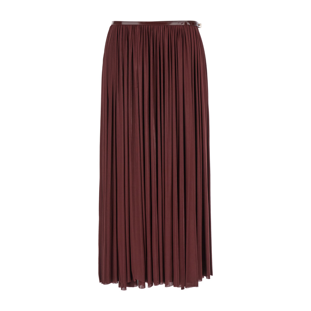 Fashion jupe bordeaux femme