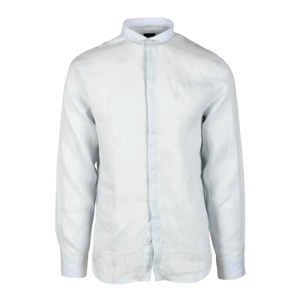 Armani Exchange Overhemd Blue Heren