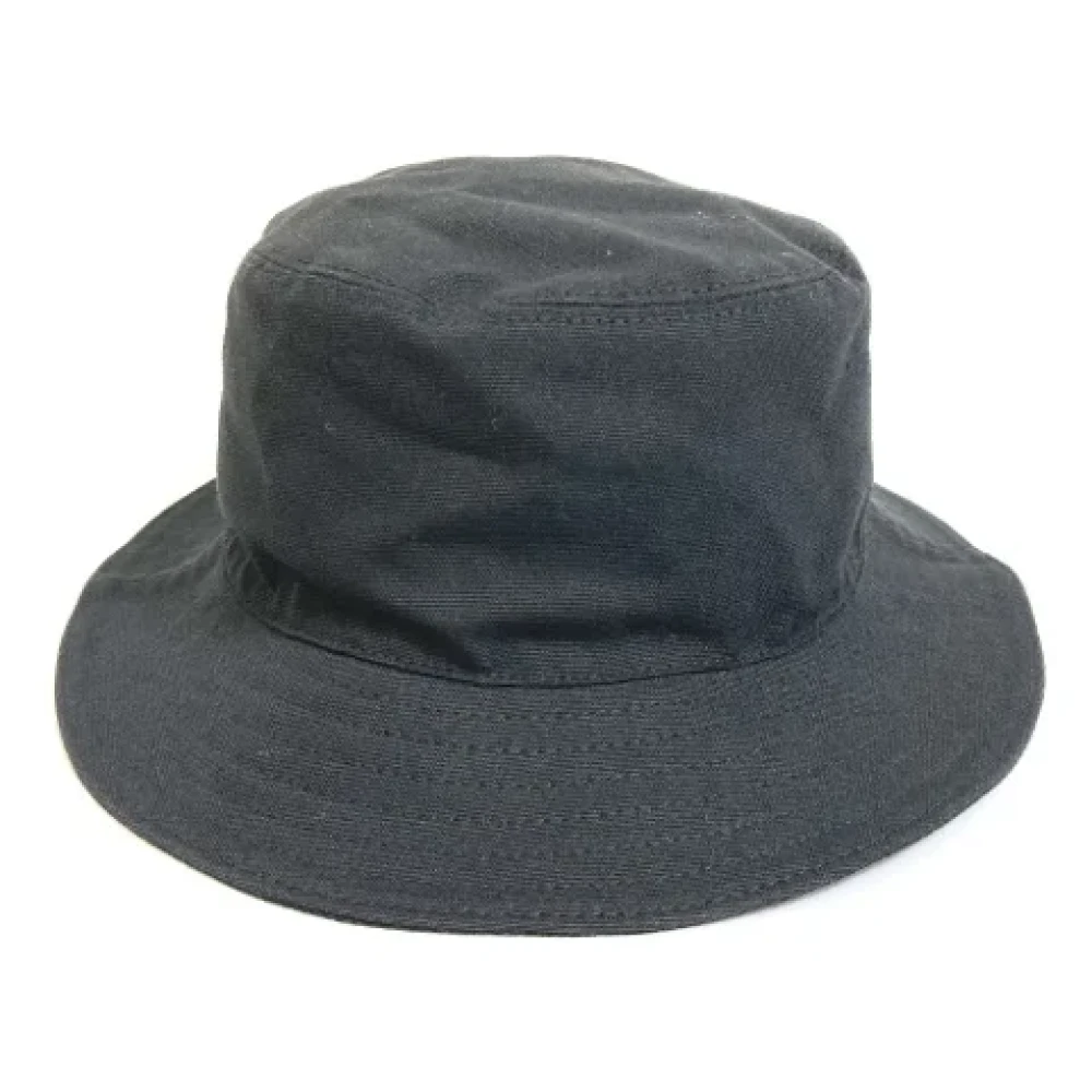 Dior Vintage Pre-owned Cotton hats Black Dames