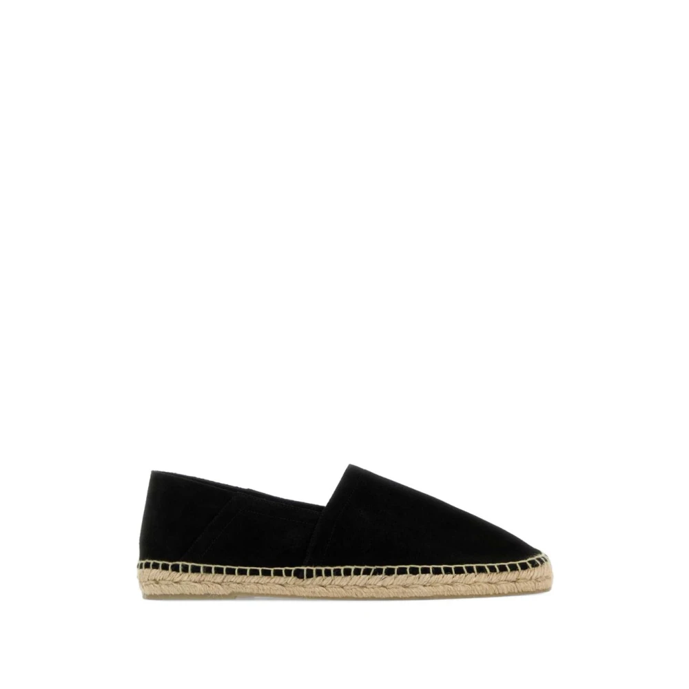 Tom Ford Black Espadrilles, Male, 8 Uk, Suede Espadrilles