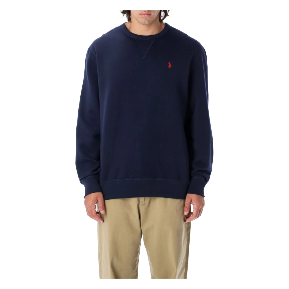 Polo Ralph Lauren Stijlvolle Crewneck Sweatshirt Blue Heren