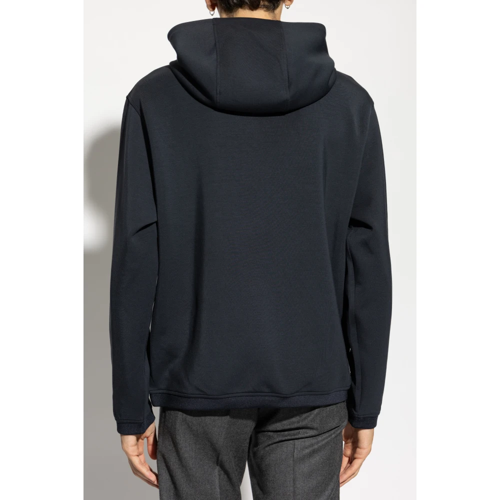 Emporio Armani Hoodie Blue Heren