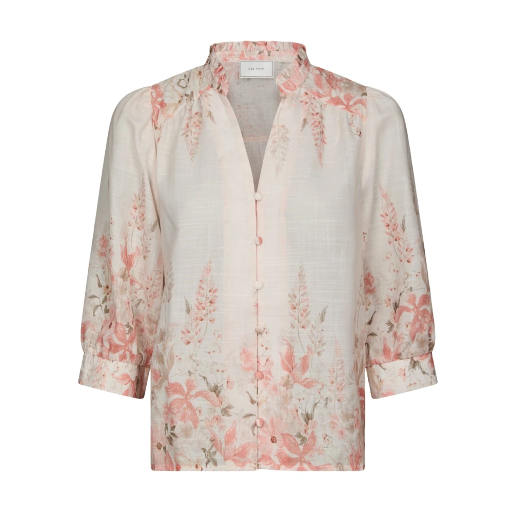 Neo Noir Pink Roselle Blooming Blouse - Female - Shirts - Xl - Blouses & Shirts