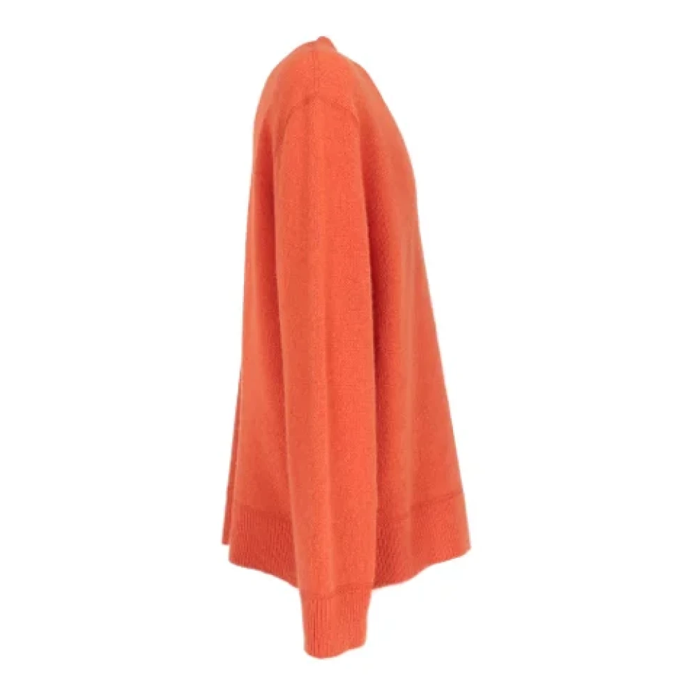 Ralph Lauren Pre-owned Wool tops Orange Heren