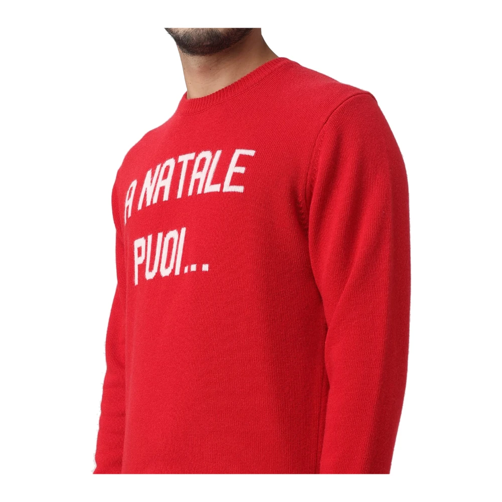 MC2 Saint Barth Rode Sweaters voor Heren Red Heren