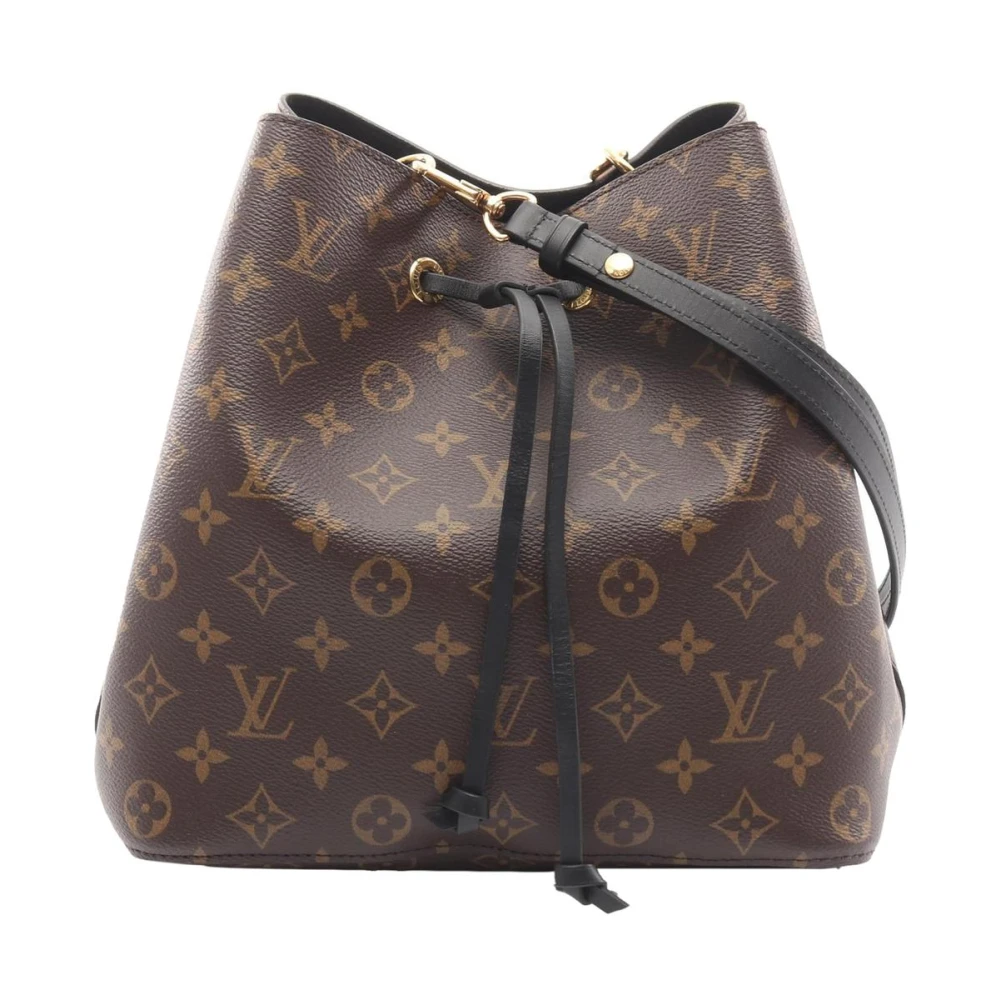 Louis Vuitton Vintage Women's Brown Pre-Owned Vintage Monogram Canvas Bucket Bag