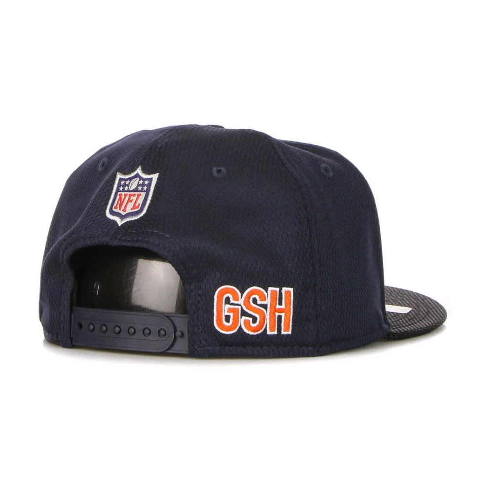 new era Chicago Bears Platte Klep Snapback Pet Black Heren