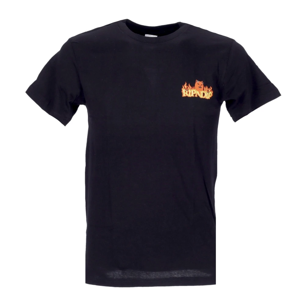 Ripndip Zwarte Devil Work Tee Korte Mouw Black Heren