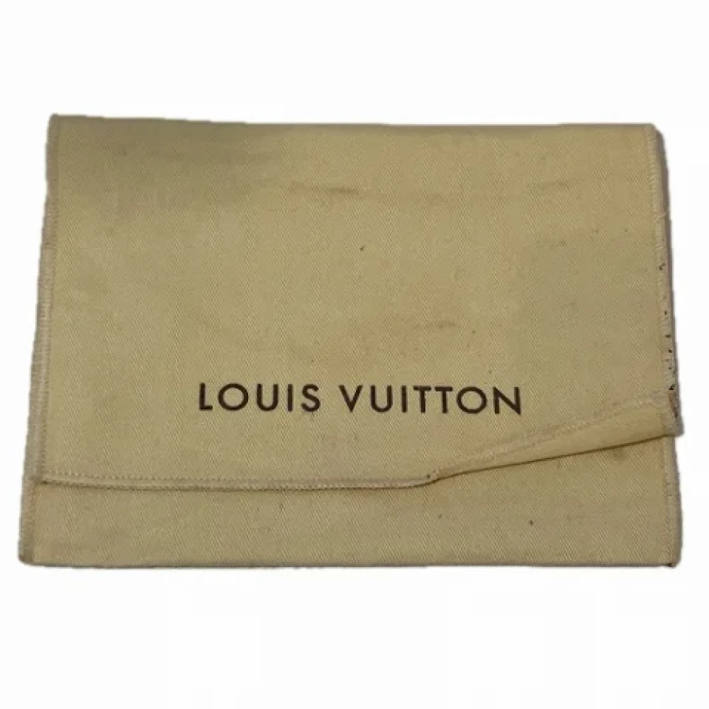 Louis Vuitton Vintage Pre-owned Leather wallets Black Dames
