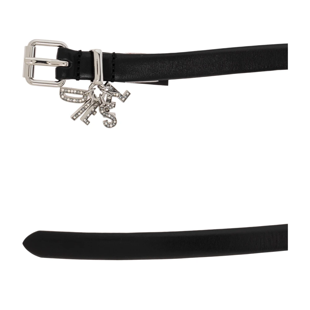 Diesel Riem B-Charm-Loop Black Dames