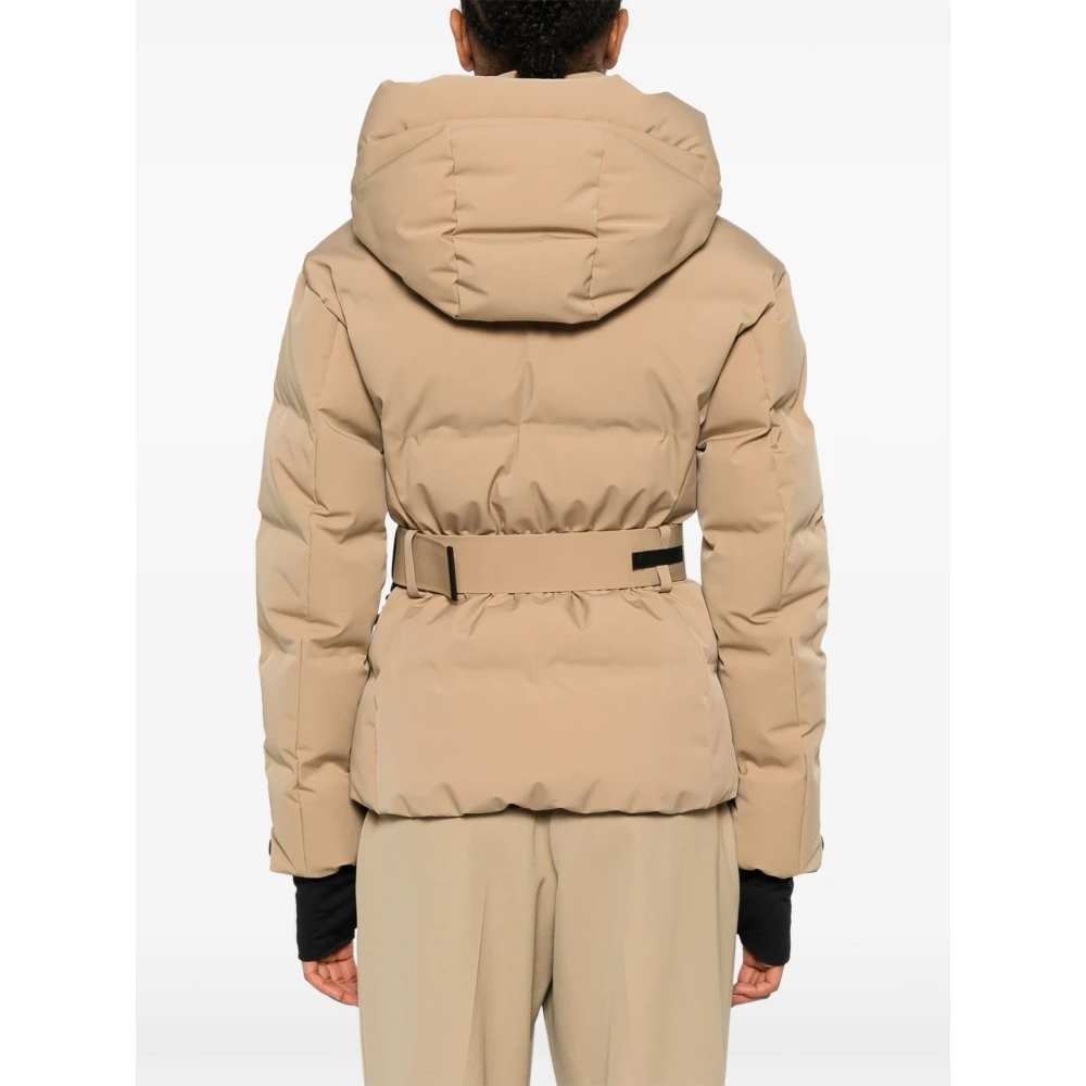 Moncler Stijlvolle Winterjassen voor Mannen Beige Dames
