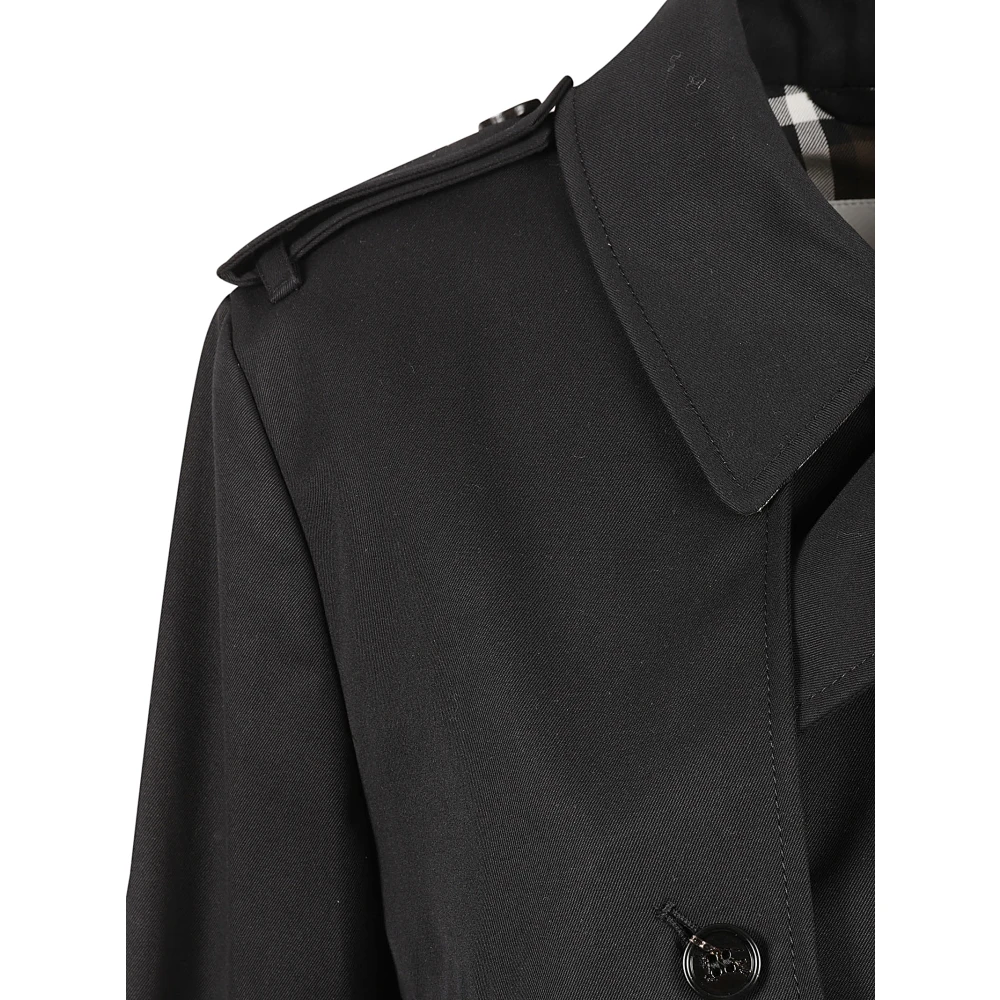 Burberry Zwarte Jassen voor Vrouwen Black Dames
