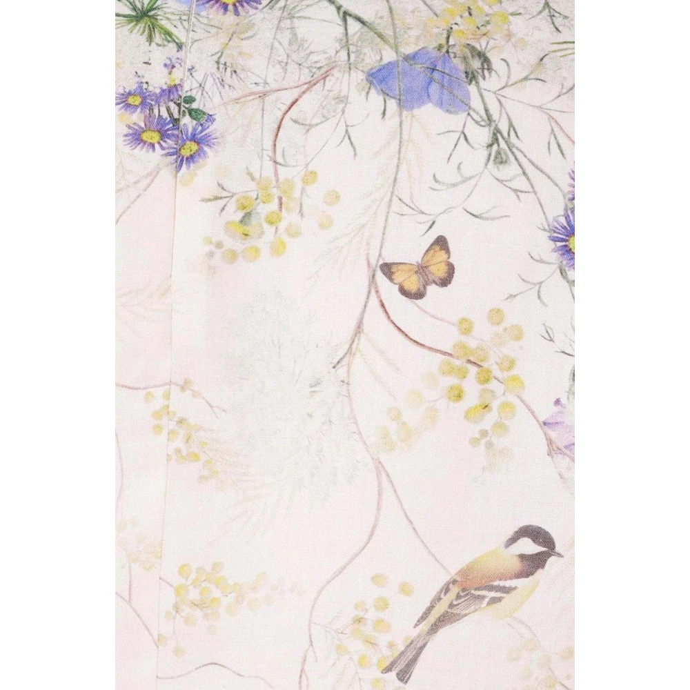 Zimmermann Citrus Butterflies Potlood Rok White Dames