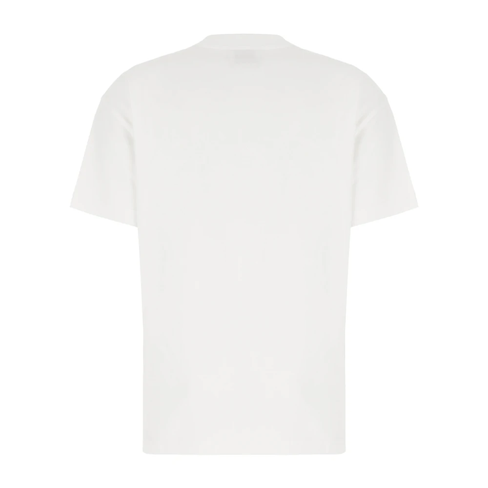 Off White Casual Katoenen T-Shirt White Dames