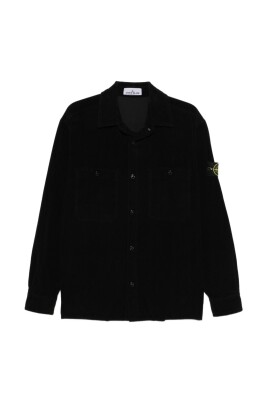 chemise-noire-en-coton-avec-application-boussole