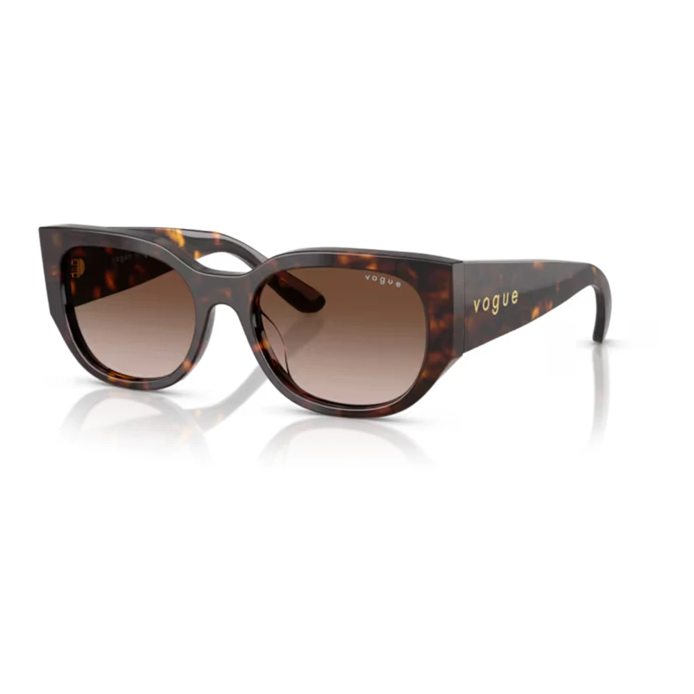 Vogue Women's Brown Shaded Sunglasses