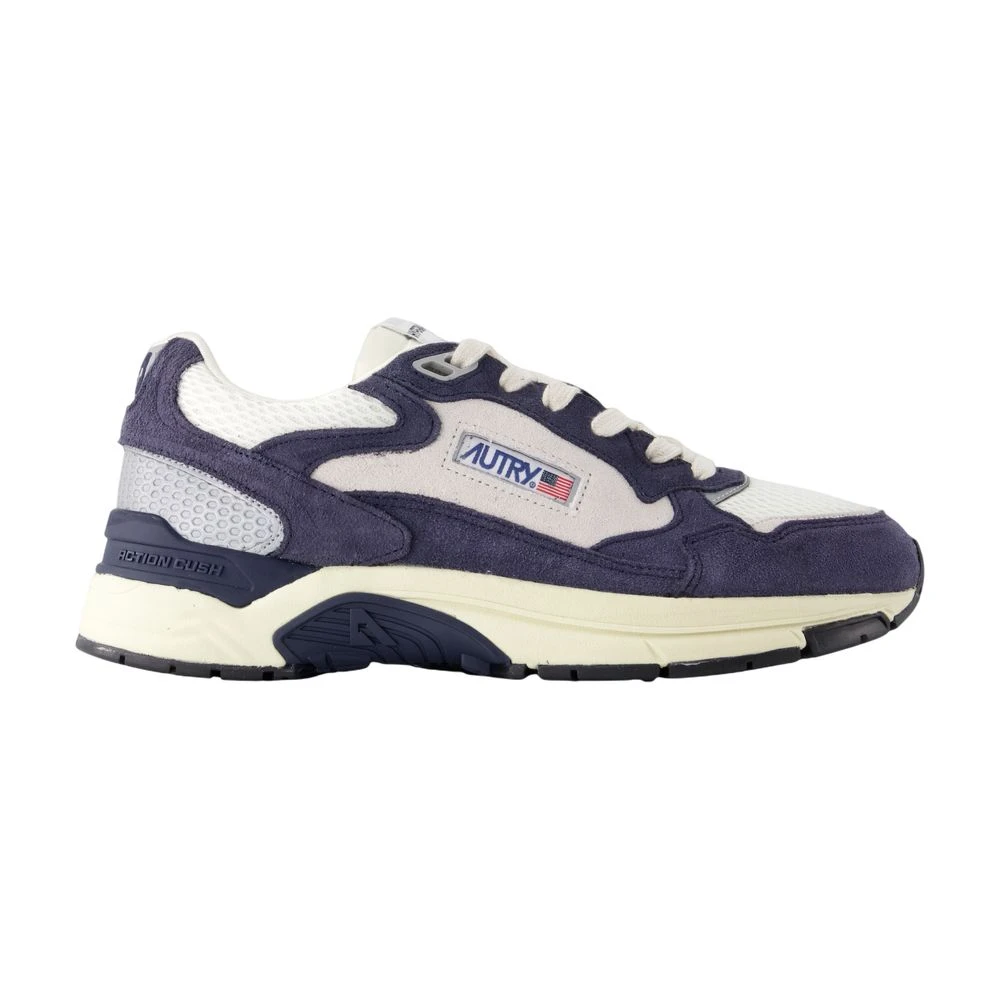 Autry Men's Blue Sneakers, 11 Uk, Hyperway Low Trainers