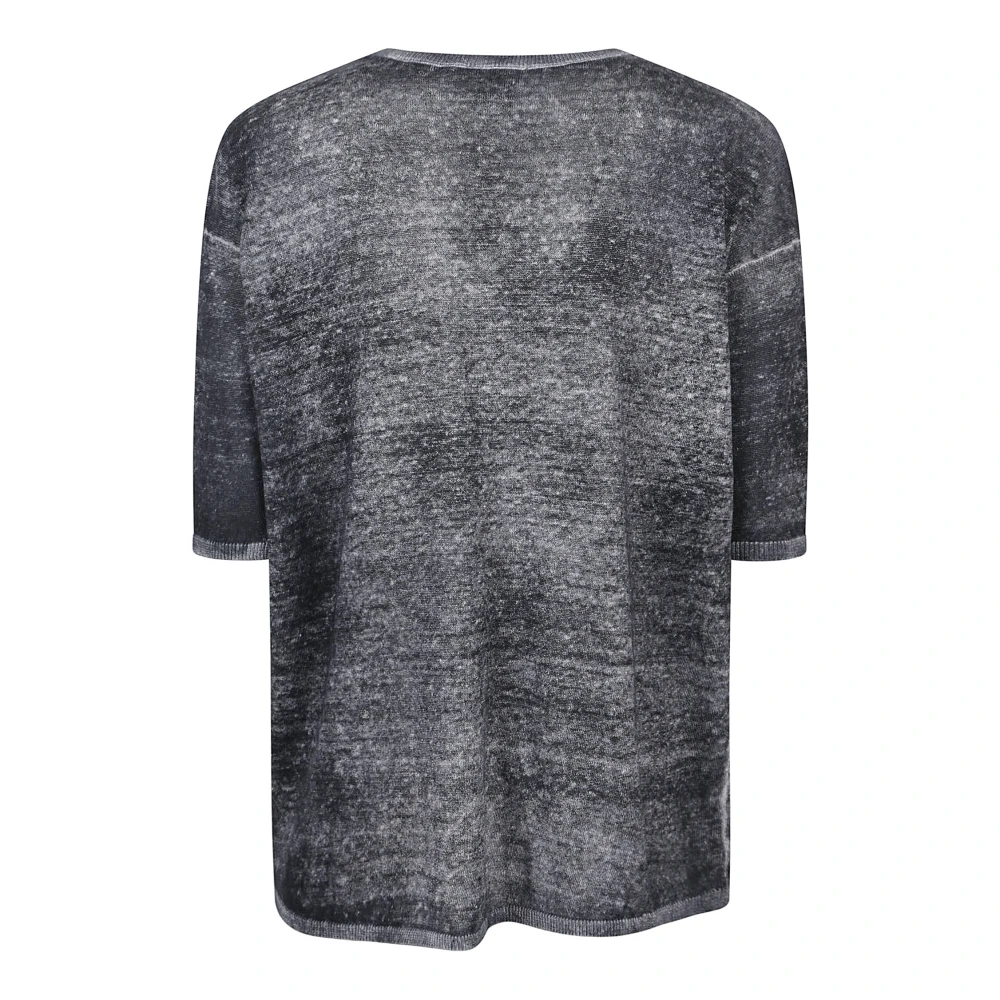 Avant Toi Linnen Katoen Grijs T-shirts en Polo's Gray Dames