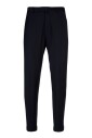 pantalon-bleu-en-laine-lavable-en-machine