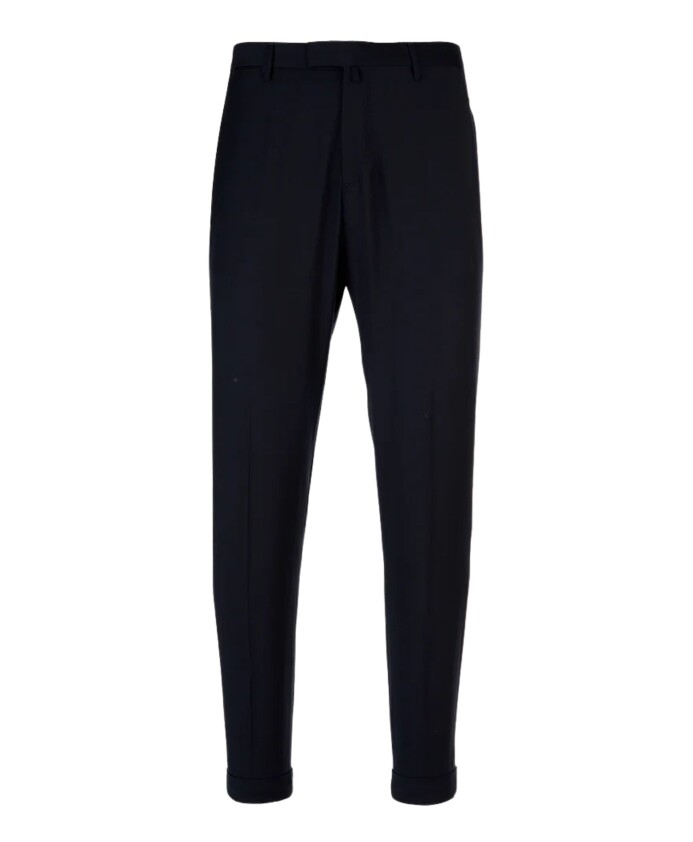 pantalon-bleu-en-laine-lavable-en-machine