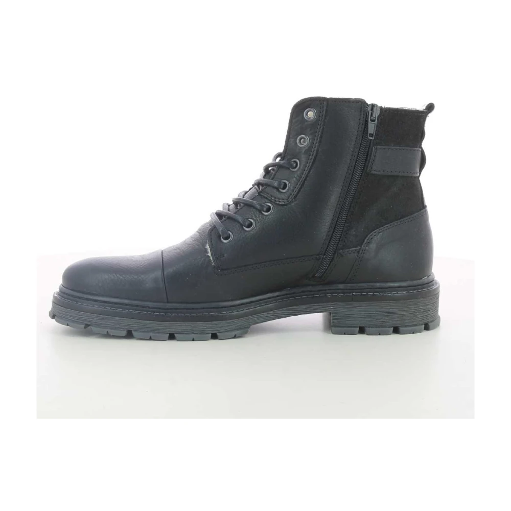 Bullboxer Zwarte Herenschoenen 456K84158A Black Heren