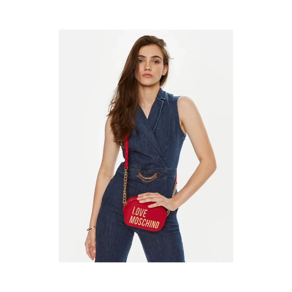 Love Moschino Schoudertas Grote Array Red Dames