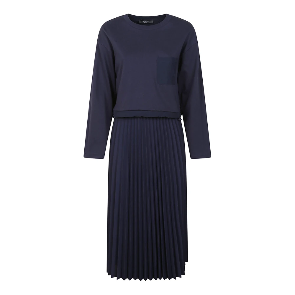 Max Mara Weekend Elegante Jurk voor elke gelegenheid Blue Dames