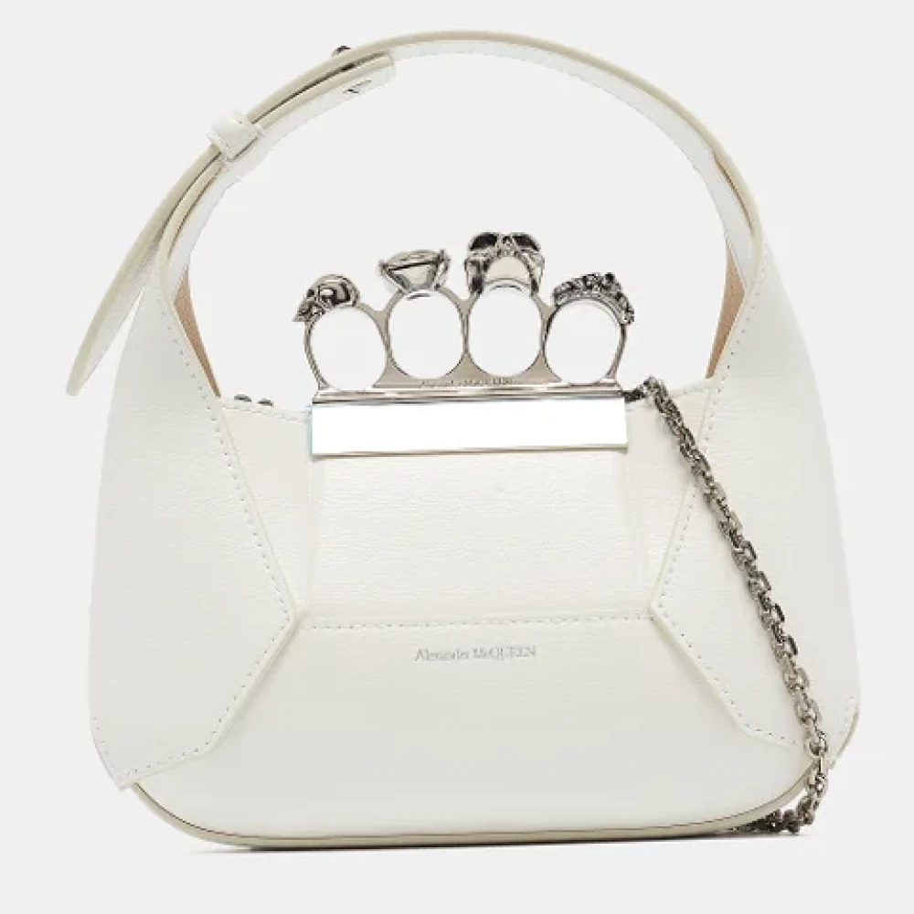 Alexander McQueen Pre-owned Leather handbags White Dames