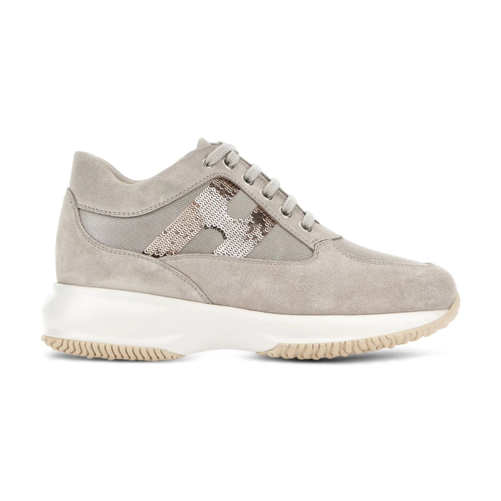 Hogan Interactive Sneaker Dames Schoenen Grijs