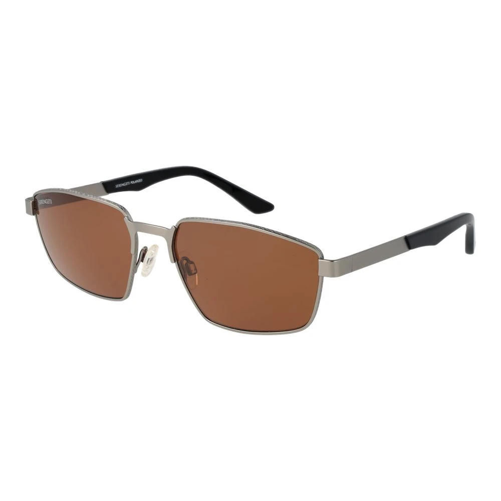 Serengeti Men's Black Gunmetal Sunglasses Polarized Photochromatic