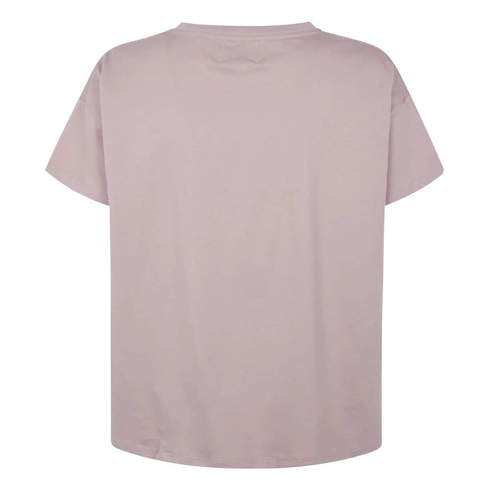 Loulou Studio Oversized Kortemouw Top Pink Dames