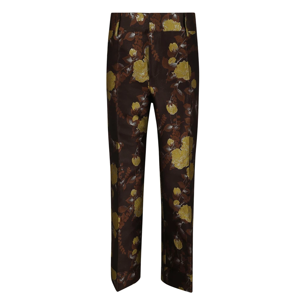 La Doublej Hendrix Trousers - Female - Straight Trousers - Multicolor - S - Trousers