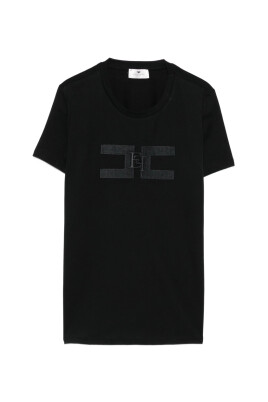pull-noir-col-rond-broderie-logo