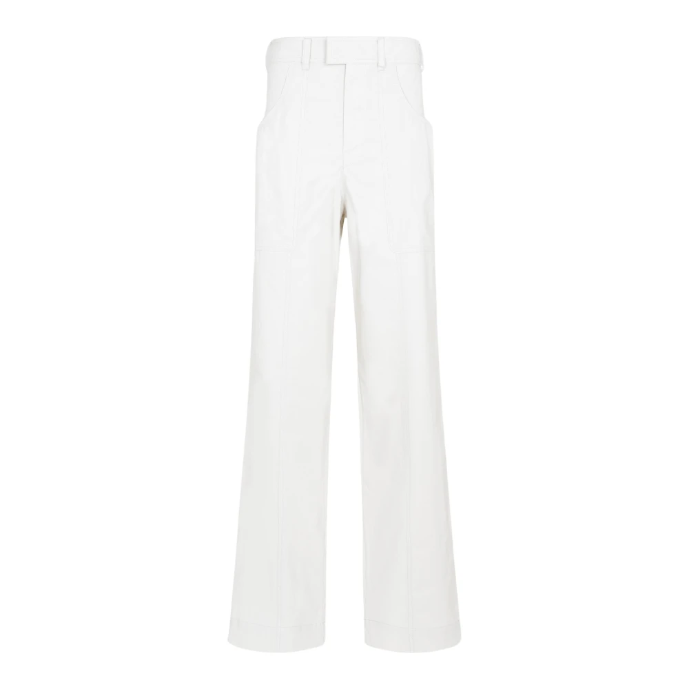 Isabel marant Straight Trousers Beige Dames