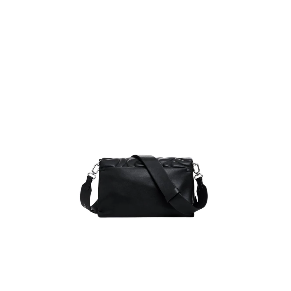 Desigual Minimalistische Polyurethaan Handtas Dames Collectie Black Dames