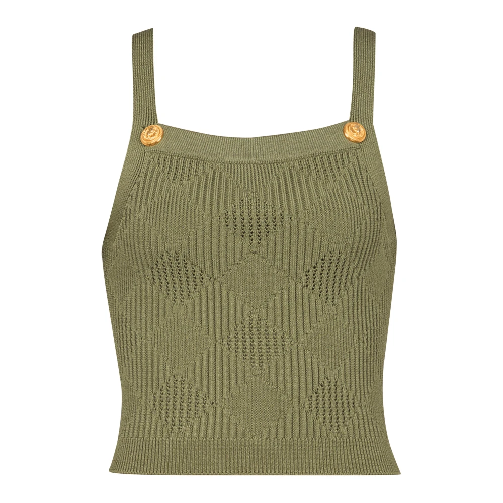 Tops > Sleeveless Tops - - Balmain - Modalova