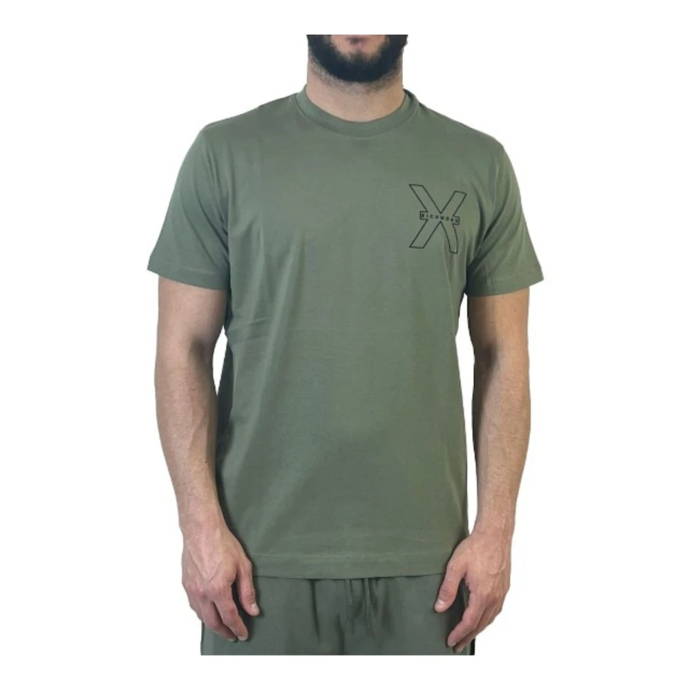 John Richmond Heren Casual T-Shirt Green Heren