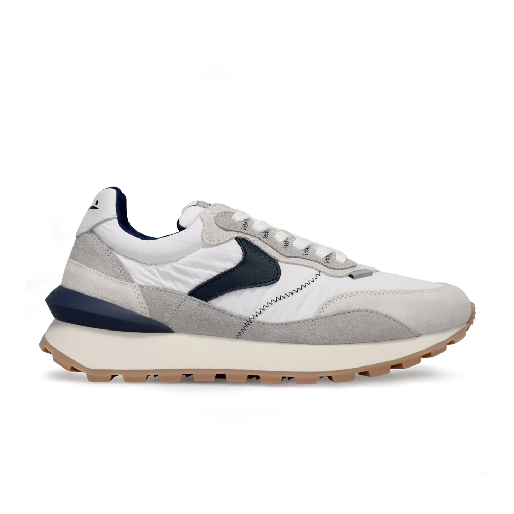 Voile Blanche Men's White Sneakers, 9 Uk, Trainers