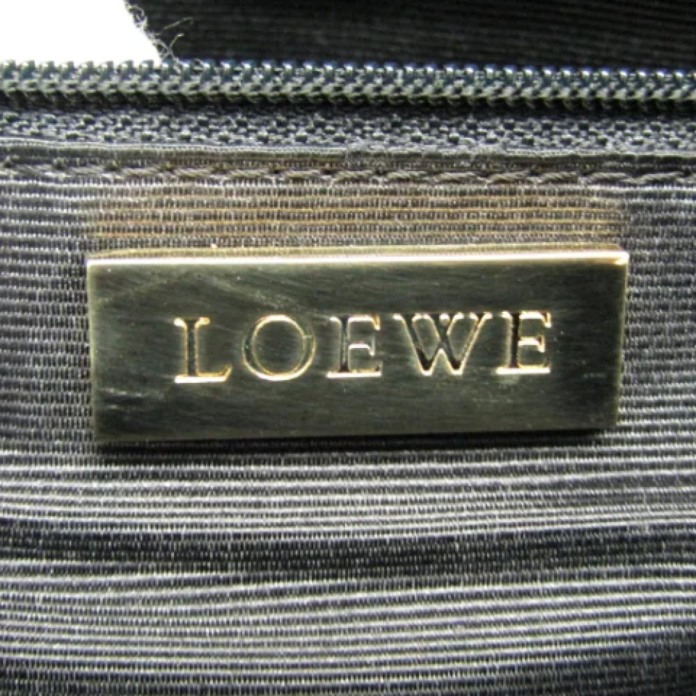 Loewe Pre-owned Leather handbags Brown Dames
