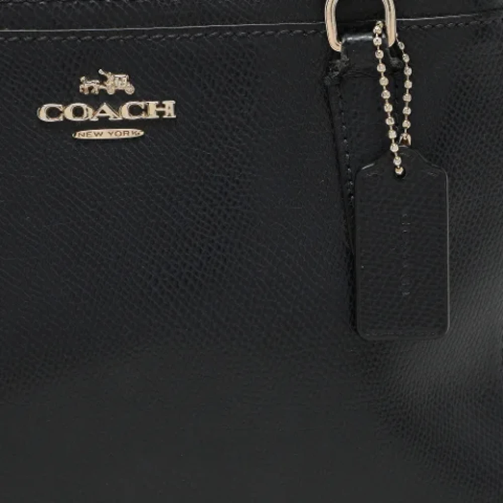 Coach Pre-owned Leather totes Black Dames