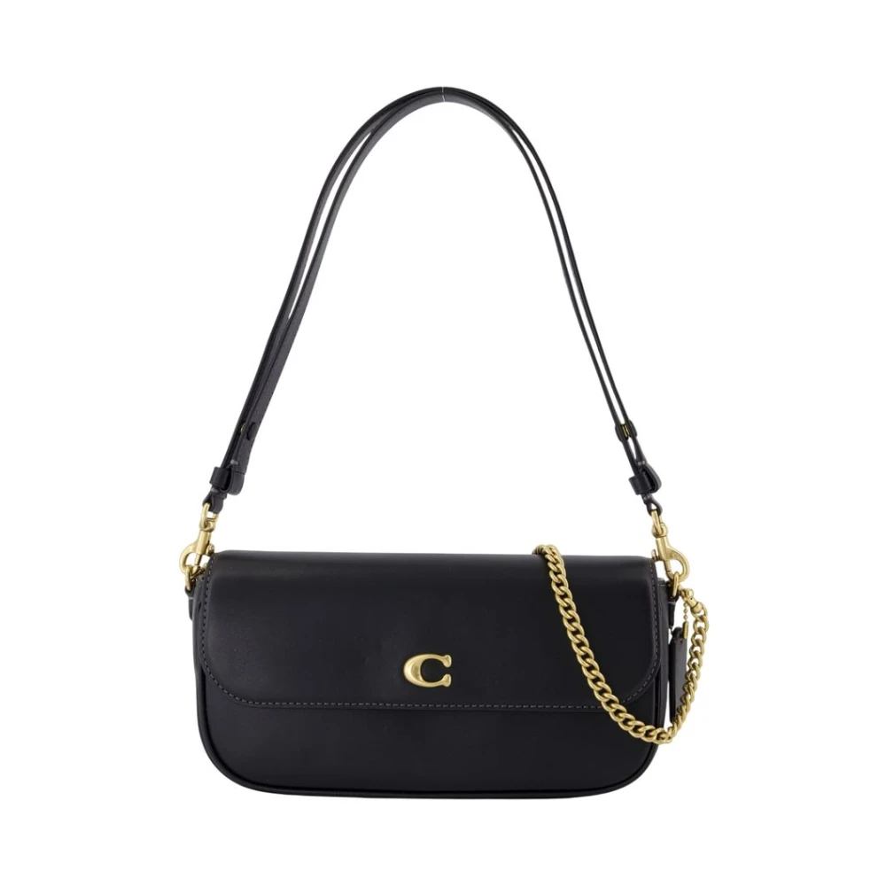 Coach Women's Black Brook Flap Chain Bag - Shoulder Bags - One Size - Bags