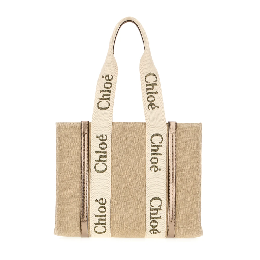 Chloé Schoudertassen Beige Dames
