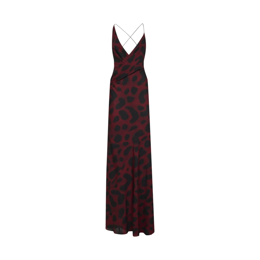 Alex Perry Multicolor Maxi Dresses, Female, Xs, Wrap Asymmetric Gown