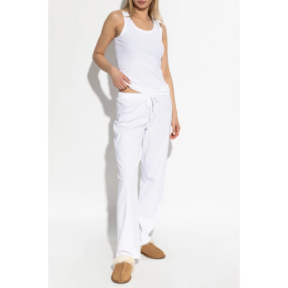 Hanro Top Sleep & Lounge White Dames