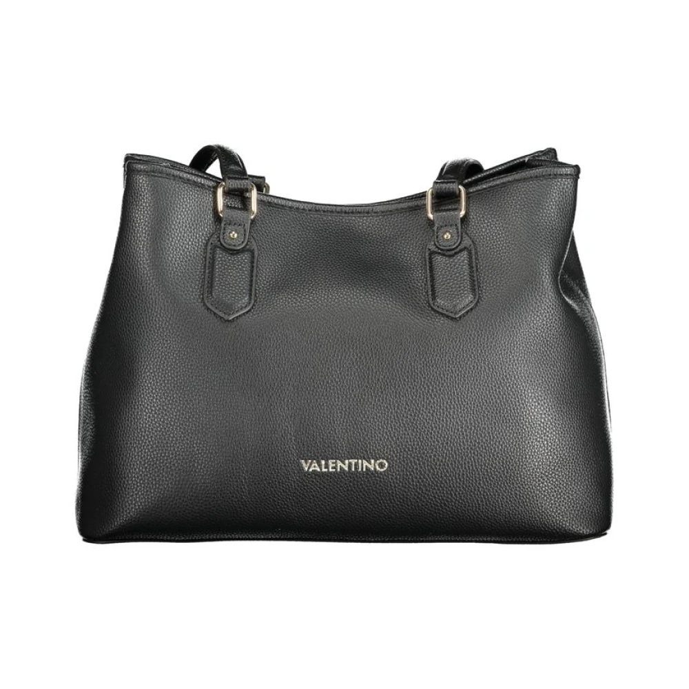 Valentino By Mario Valentino Women's Black Shoulder Bags, One Size, Polyethylene Handbag