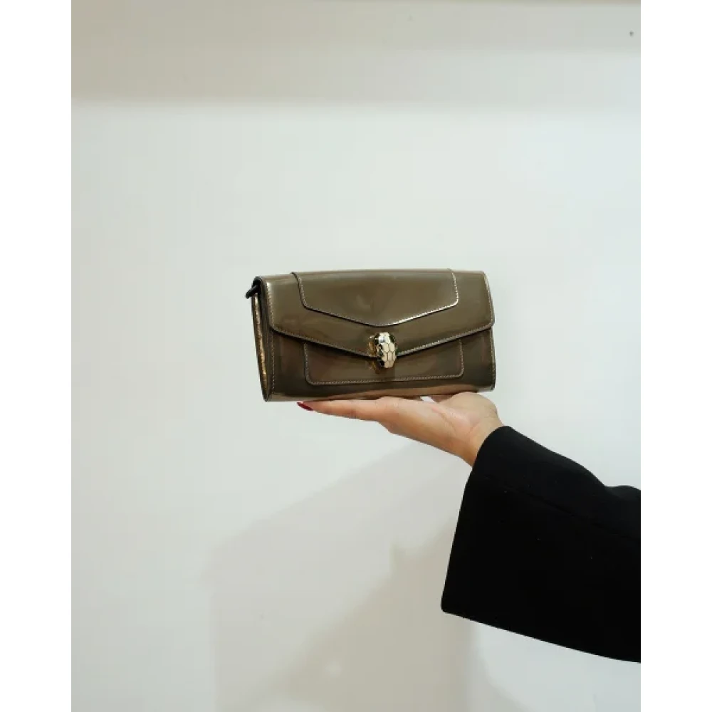 Bvlgari Vintage Pre-owned Fabric wallets Yellow Dames