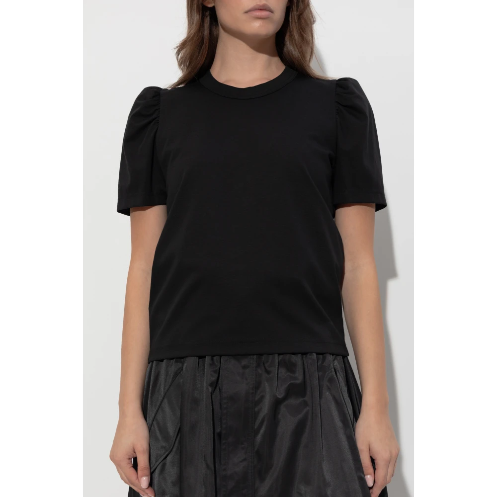 Comme des Garçons Katoenen T-shirt Black Dames