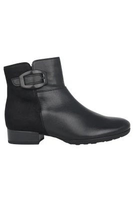Eleganta Svarta Ankelboots