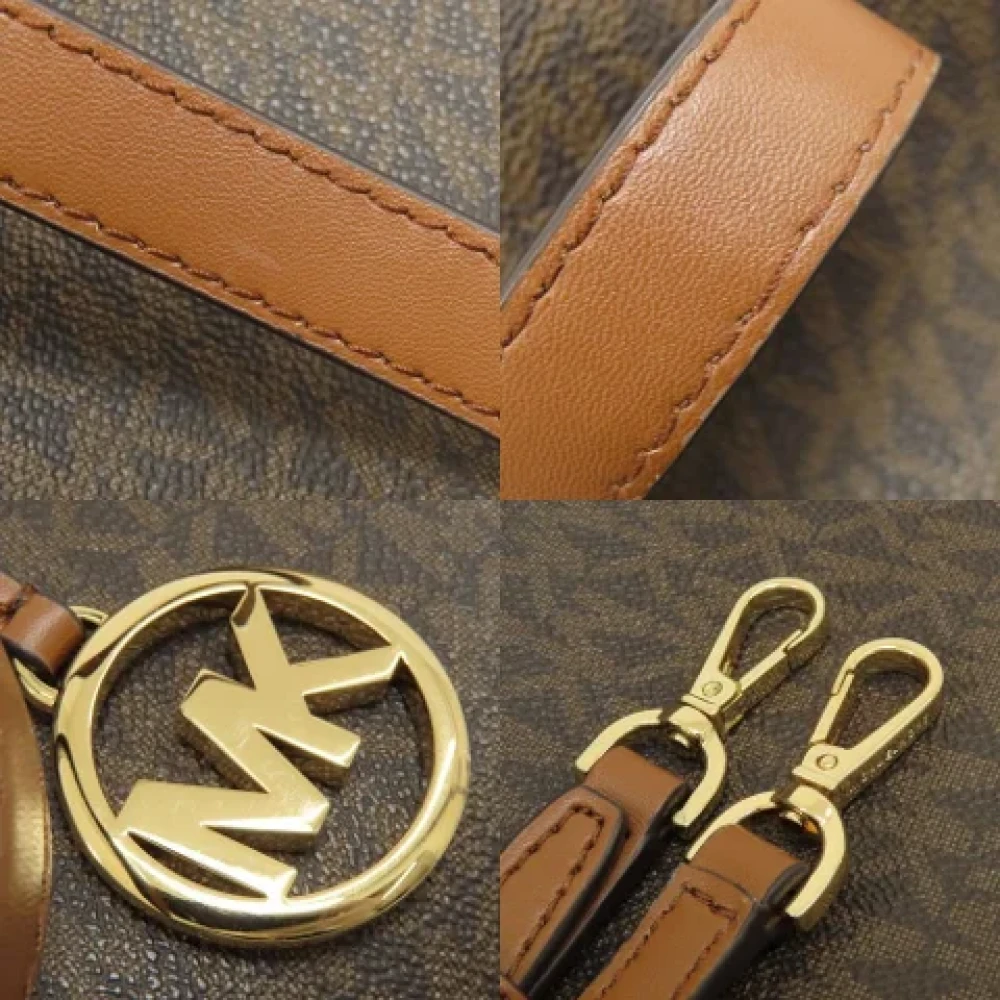 Michael Kors Pre-owned Fabric totes Brown Dames