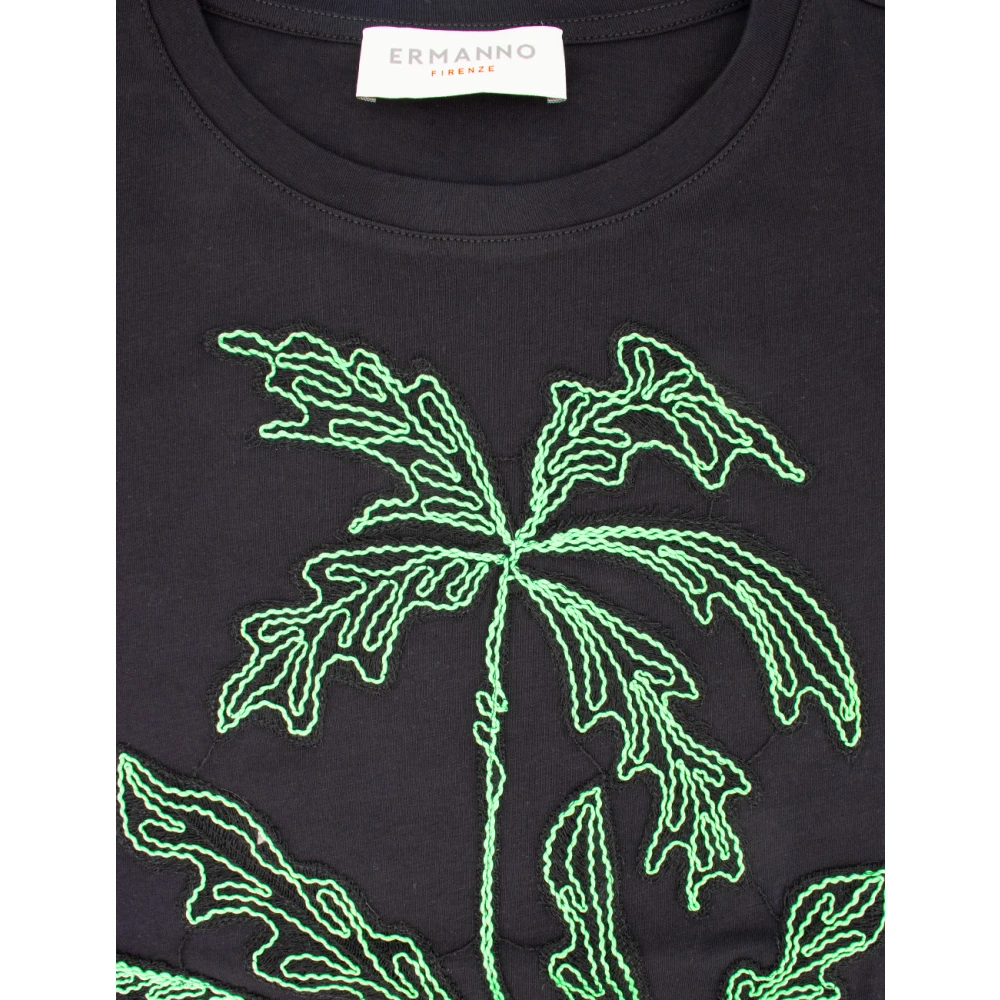 Ermanno Scervino T-Shirts Black Dames